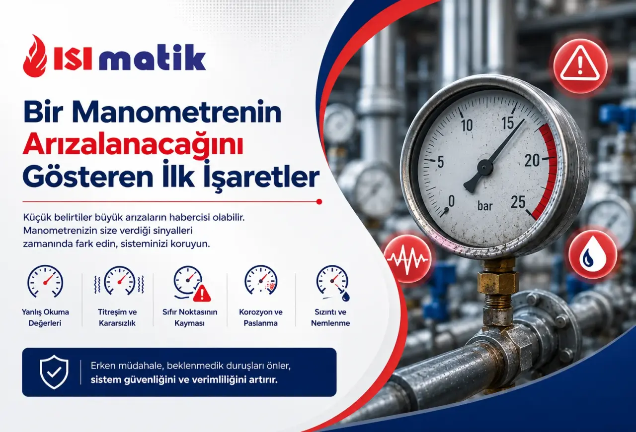 Bir Manometrenin Arızalanacağını Gösteren İlk İşaretler