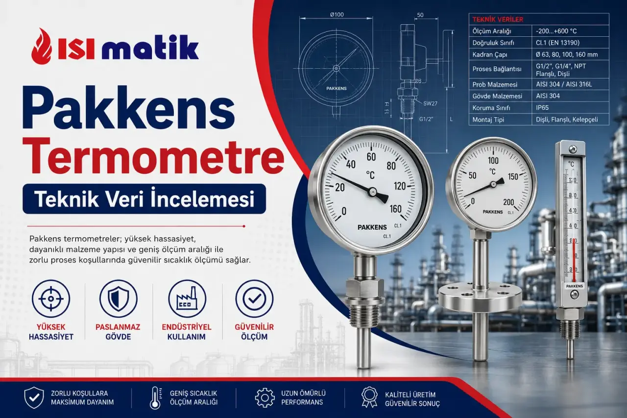 Pakkens Thermometer Technical Data Review