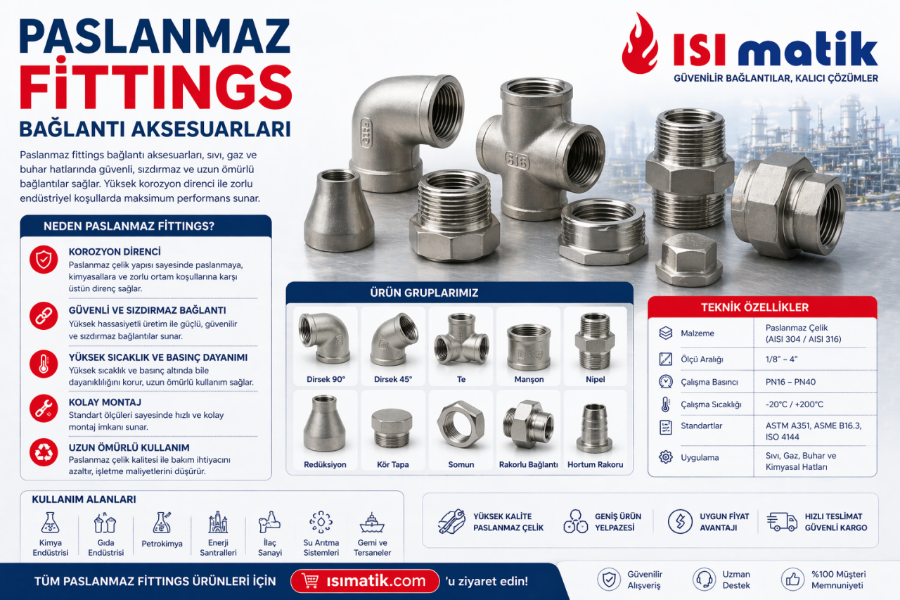 Stainless Fittings Connection Accessories