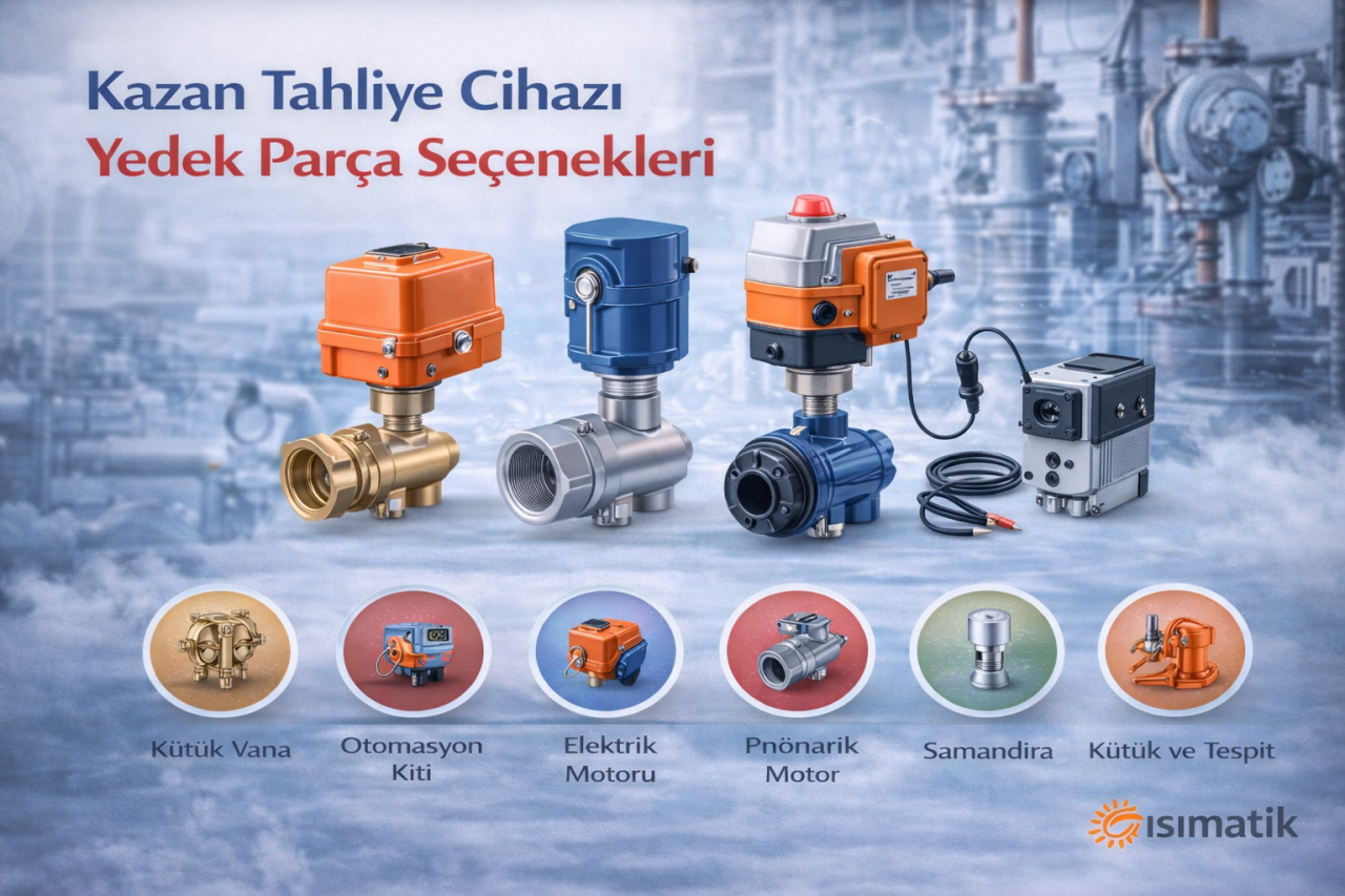Kazan Tağdiye Cihazı Yedek Parça Seçenekleri