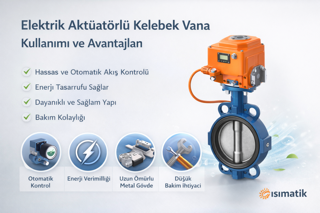 Use and Advantages of an Electric Actuated Butterfly Valve