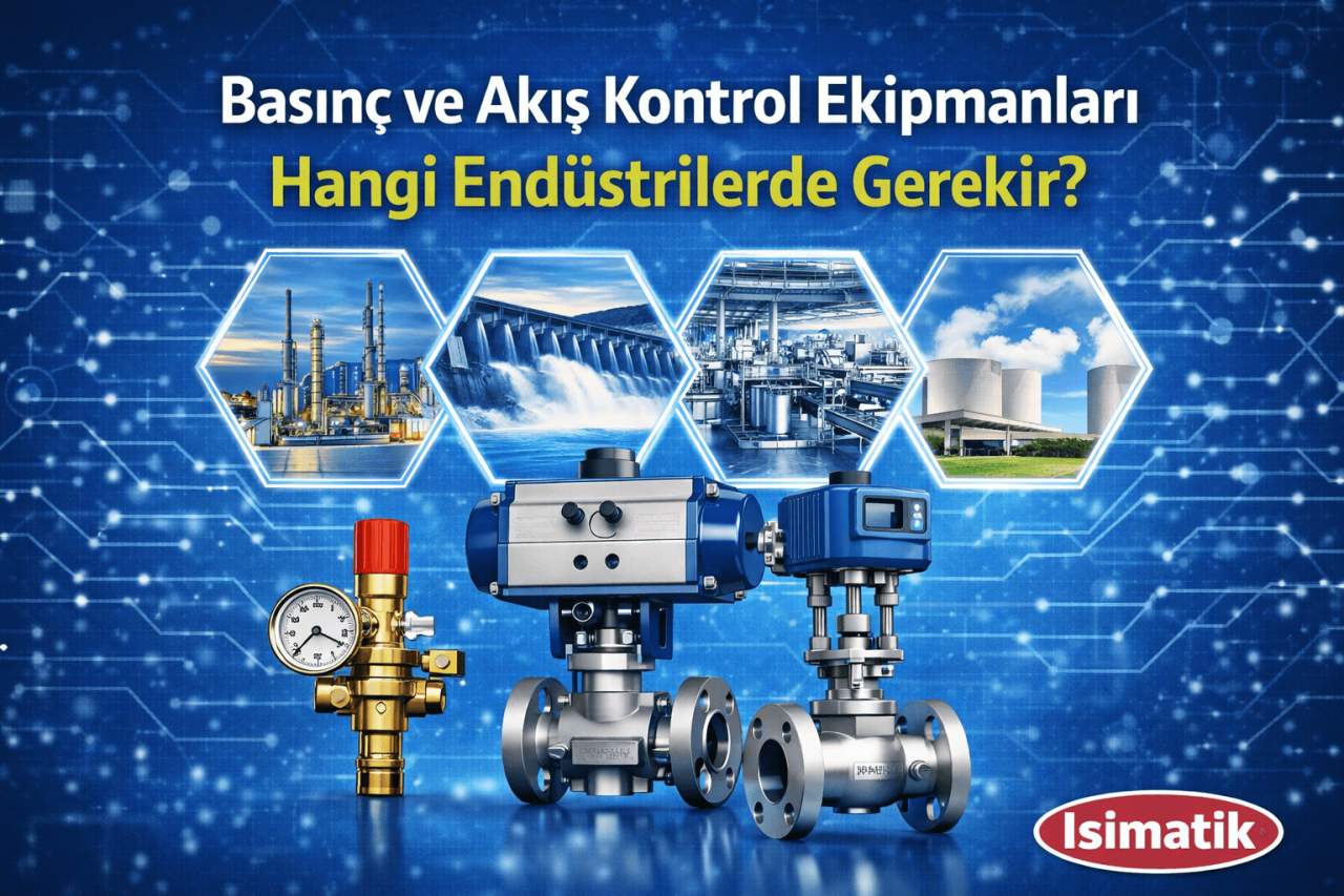 Basınç ve Akış Kontrol Ekipmanları Hangi Endüstrilerde Gerekir?