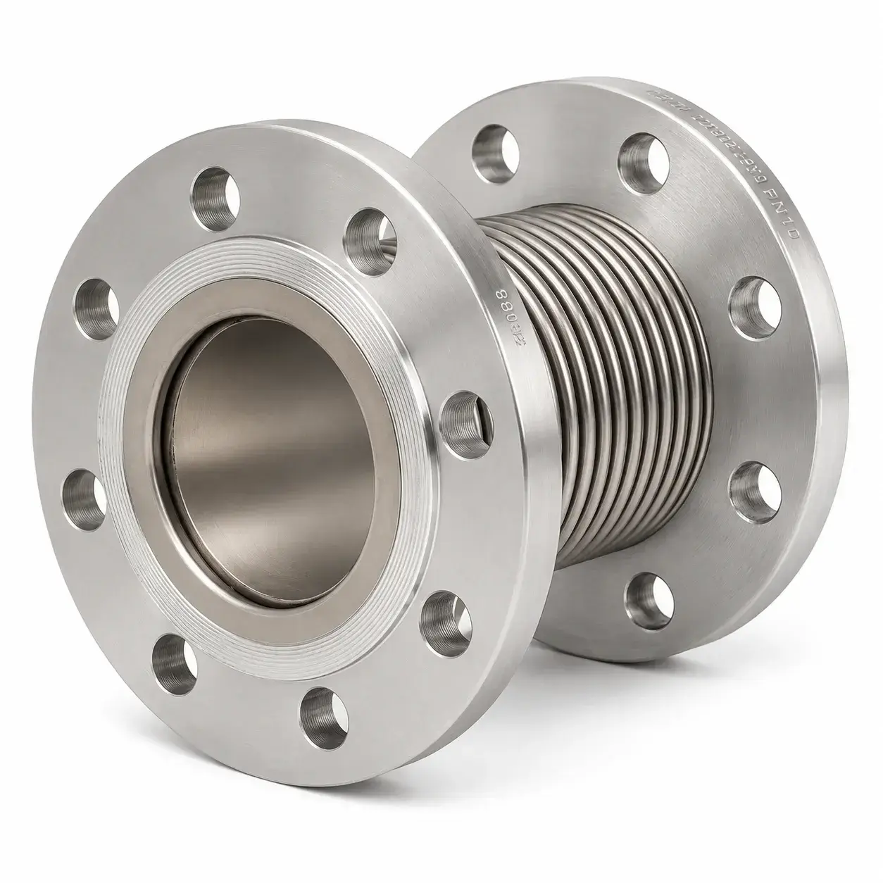 Unox 60mm Laynerli Metal Körüklü Döner Flanşlı Kompansatör