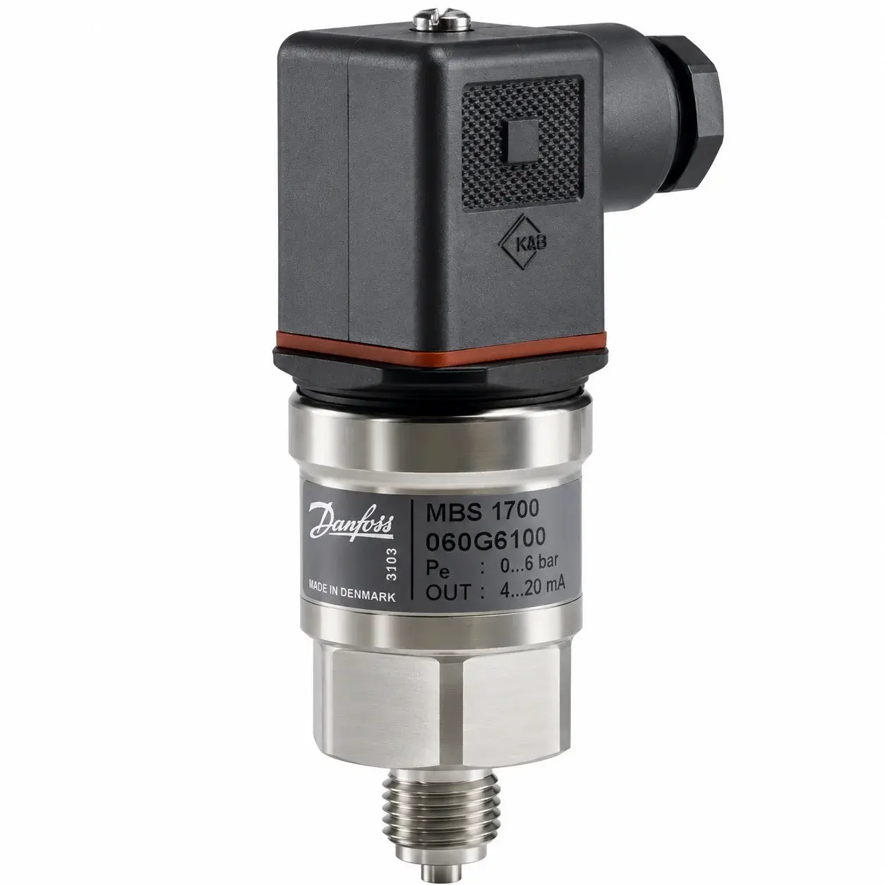 DANFOSS 060G6100 MBS 1700 0-6 BAR TRANSMİTTER