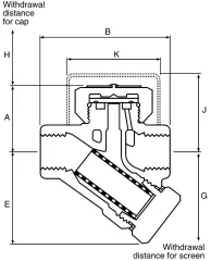 Spirax Sarco Termodinamik Kondenstop TD42H