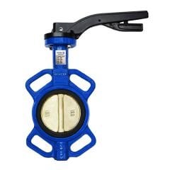 Unox Nickel Disc Wafer Type Butterfly Valve with EPDM Seal