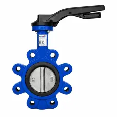 Unox Paslanmaz Klapeli Lug Tip Kelebek Vana EPDM Contalı