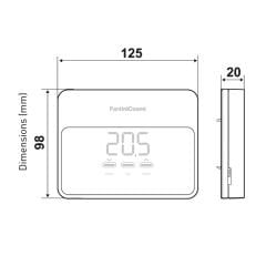 Fantini Cosmi WiFi Akıllı Programlanabilir Termostat