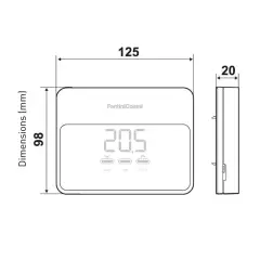 Fantini Cosmi WiFi Akıllı Programlanabilir Termostat