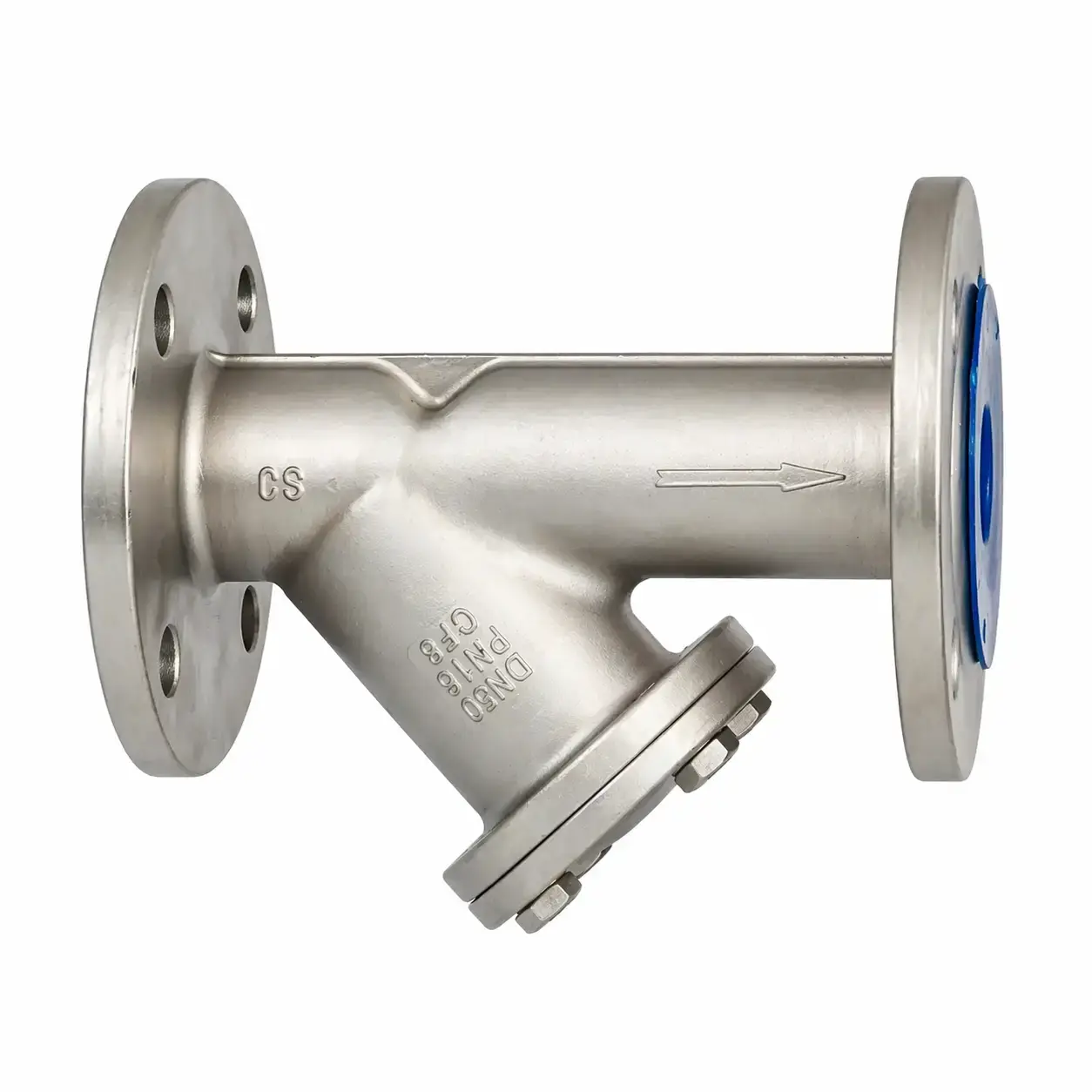 Paslanmaz Y-Tipi Pislik Tutucu Flanşlı