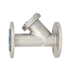 Paslanmaz Y-Tipi Pislik Tutucu Flanşlı