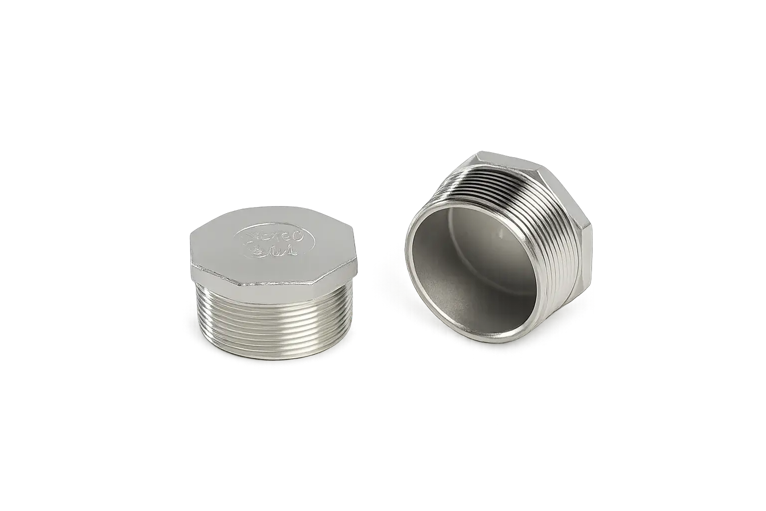 Stainless Steel Male Threaded Blind Cap