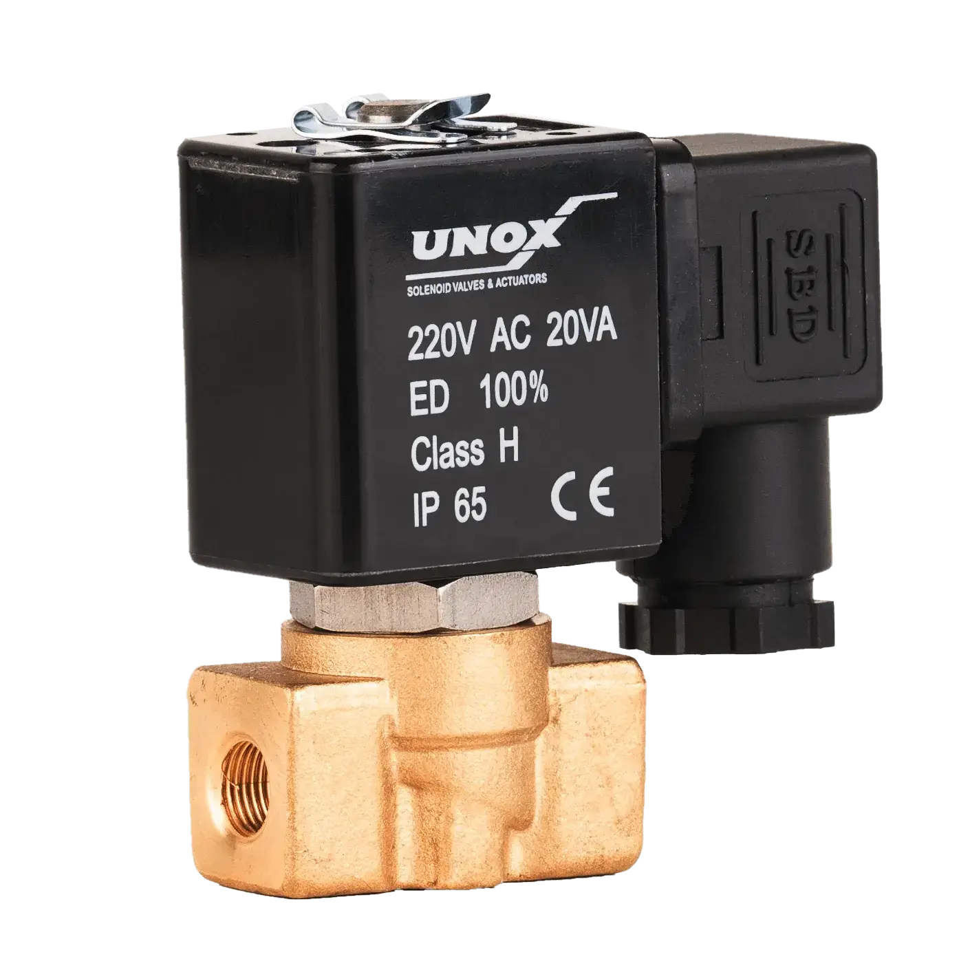 Unox Tam Geçişli Genel Maksat Normalde Açık Solenoid Valf (0,5-16 BAR)