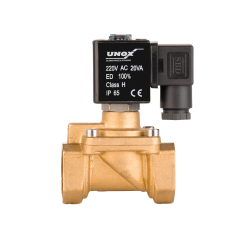 Unox Full Bore General Purpose Normally Closed Solenoid Valve (0,5-16 BAR)