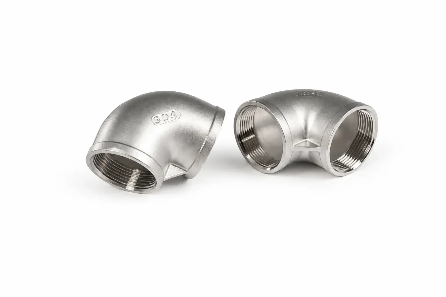 Stainless Steel Threaded Elbow