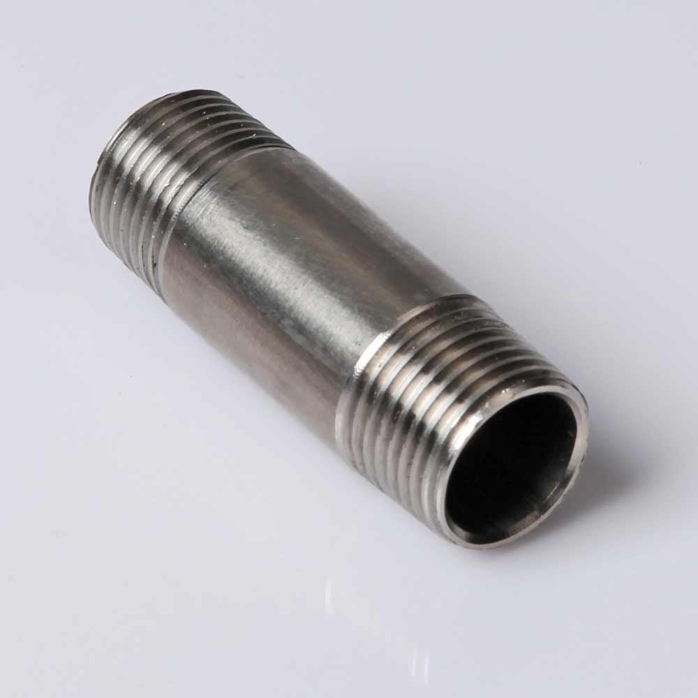 Stainless Steel Double-Sided Nipple AISI 304