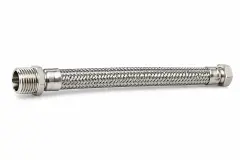 REKOR-NIPPLE Stainless Steel Braided Steam Hose