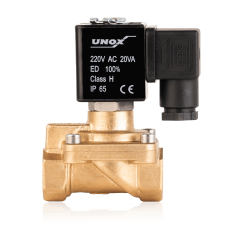 Unox Buhar Normalde Kapalı Solenoid Valf (0,5-6 BAR)