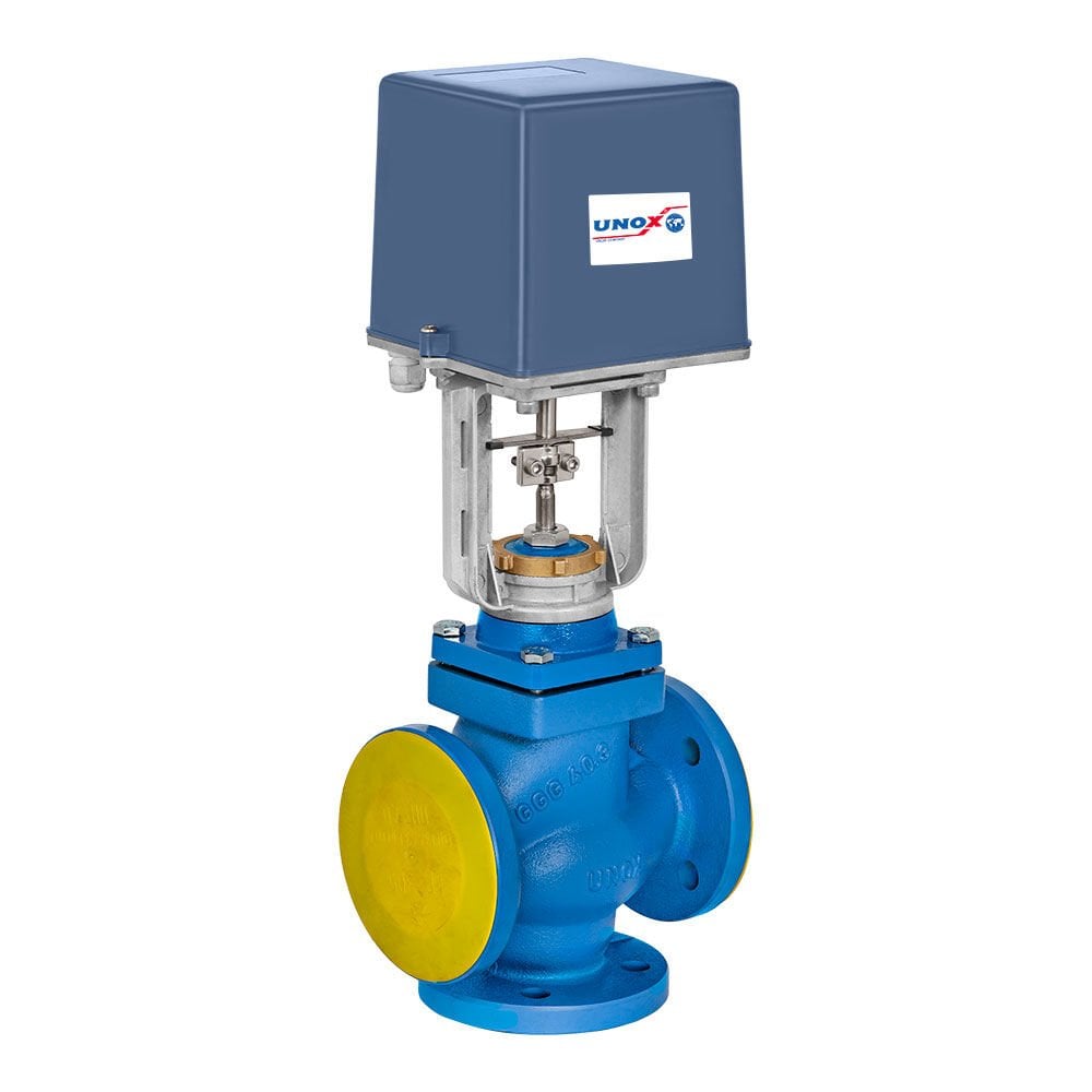 Unox 3 Yollu Motorlu On-Off Kontrol Vanası (Yüzer Kontrol)