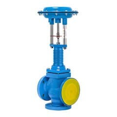 Unox 3 Yollu Pnömatik On-Off Kızgın Yağ Vanası