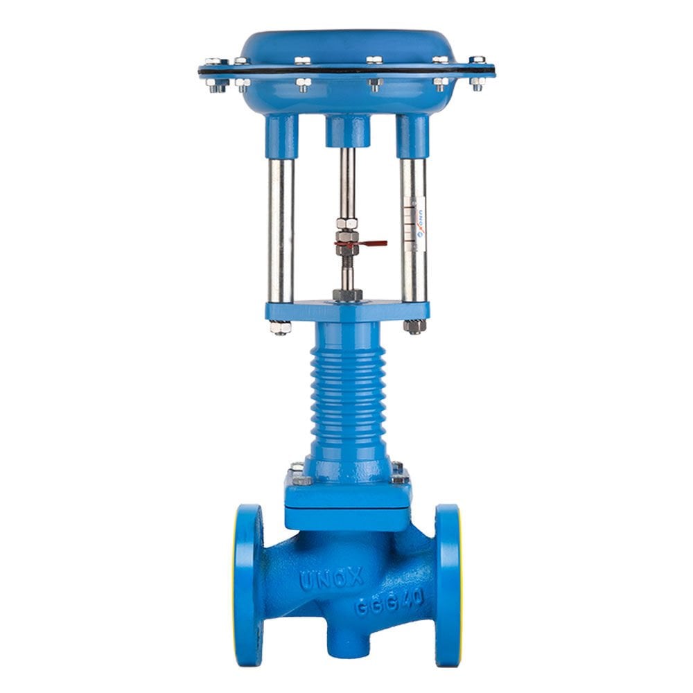 Unox 2-Way Pneumatic On-Off Hot Oil Valve 