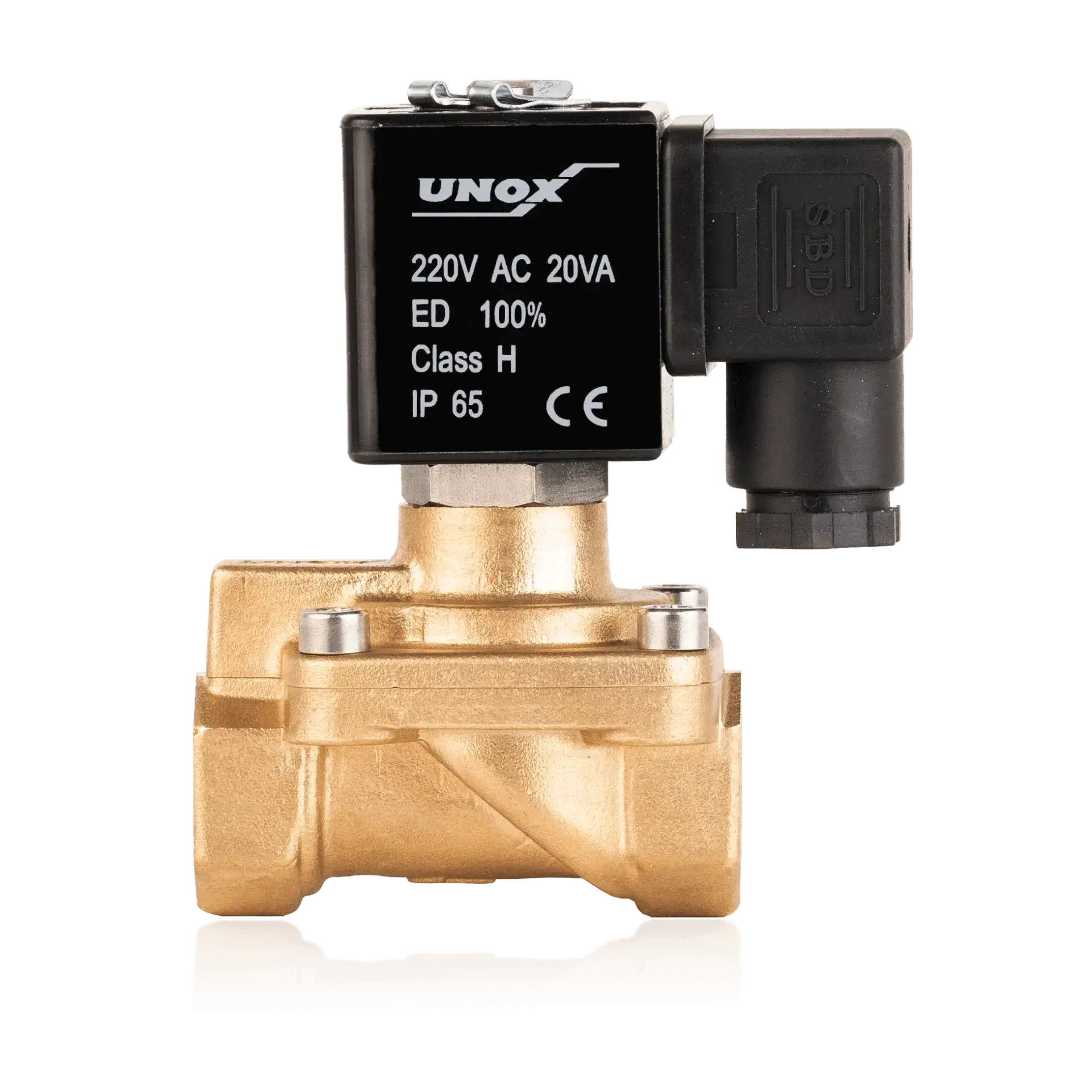 Unox Genel Maksat Normalde Kapalı Solenoid Valfler /Solenoid Vana (0,5-16 BAR)