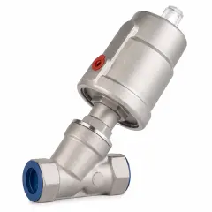 Unox Threaded Y-Type Pneumatic Piston Control Valve