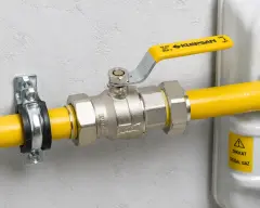 Klepsan Doğalgaz Vanası Mop 5 TS EN 331 (Kilitli)