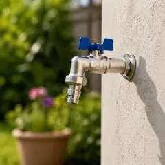 Klepsan Küresel Bahçe Musluğu (Kollu)