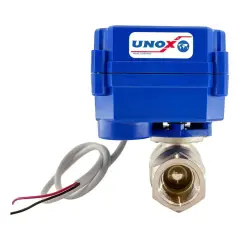Unox Paslanmaz Mini Motorlu Küresel Vana