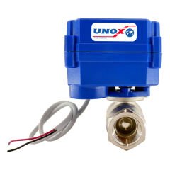 Unox Paslanmaz Mini Motorlu Küresel Vana