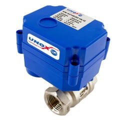 Unox Stainless Steel Mini Motorized Ball Valve