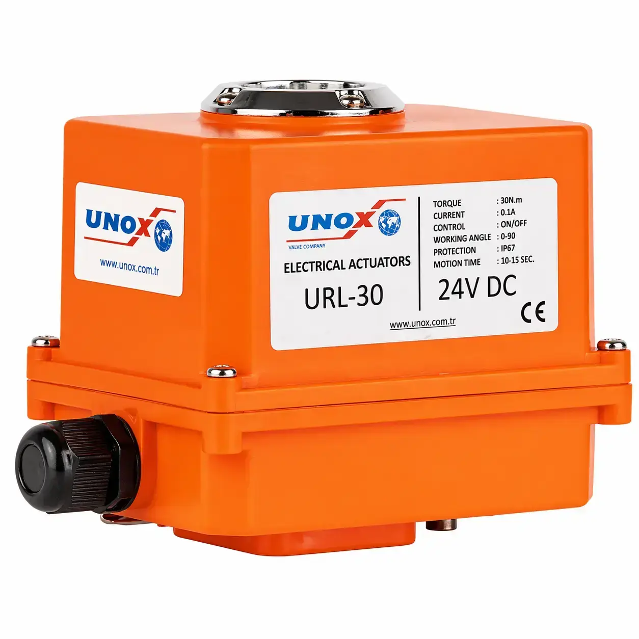 Unox 30 Nm Elektrikli Aktüatörler