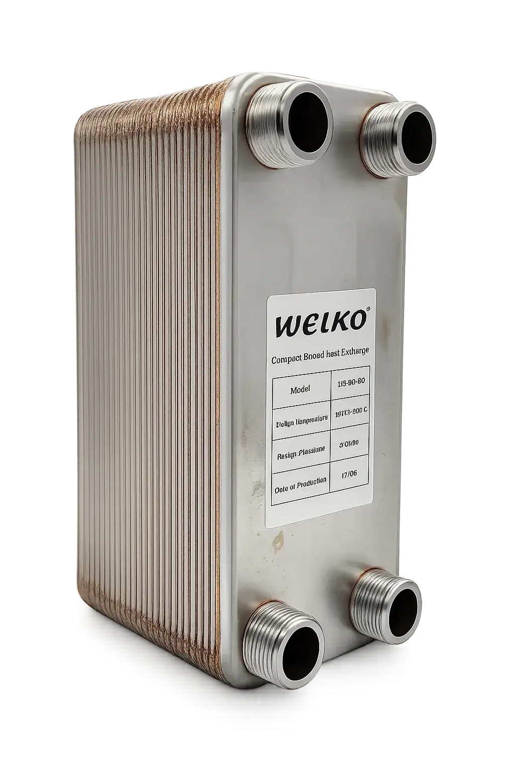 Welko EL 50 C Kaynak Plakalı Eşanjör