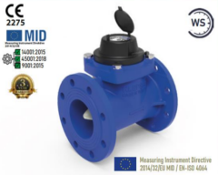 Klepsan Dry Type Multi-Jet Cold Water Meter – Non-Modular – Flanged