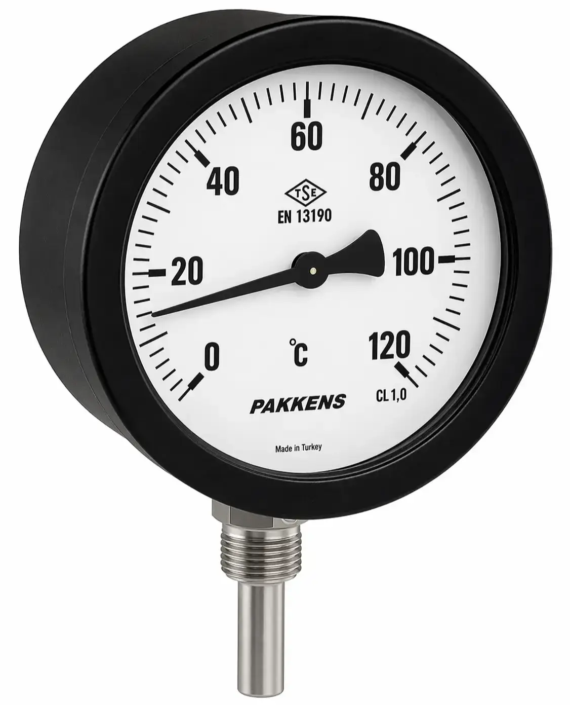 Pakkens Q100 Bottom-Connected Thermometer