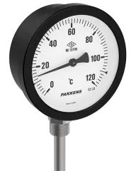 Pakkens Q160 250C 30CM Alttan Bağlantılı Termometre