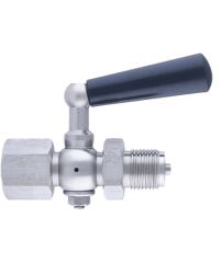 PAKKENS 1/2'' 3 YOLLU MANOMETRE MUSLUĞU PRİNÇ GÖVDELİ PN64