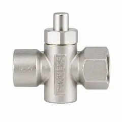 PAKKENS 1/2'' 3 YOLU BASMALI MANOMETRE MUSLUĞU (DOĞALGAZ UYUMLU) PN6