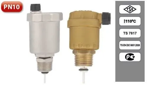 PAKKENS 1/2'' ALTTAN ÇIKIŞLI OTOMATİK HAVA TAHLİYE CİHAZI (PURJÖR)