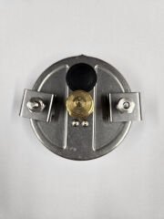 Pakkens Pano Tip Eksenden Kaçık Gliserinli CL1 Manometre Q160 315BAR
