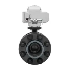 24 V DC Electric Actuated U-PVC Butterfly Valve (Complete Set)