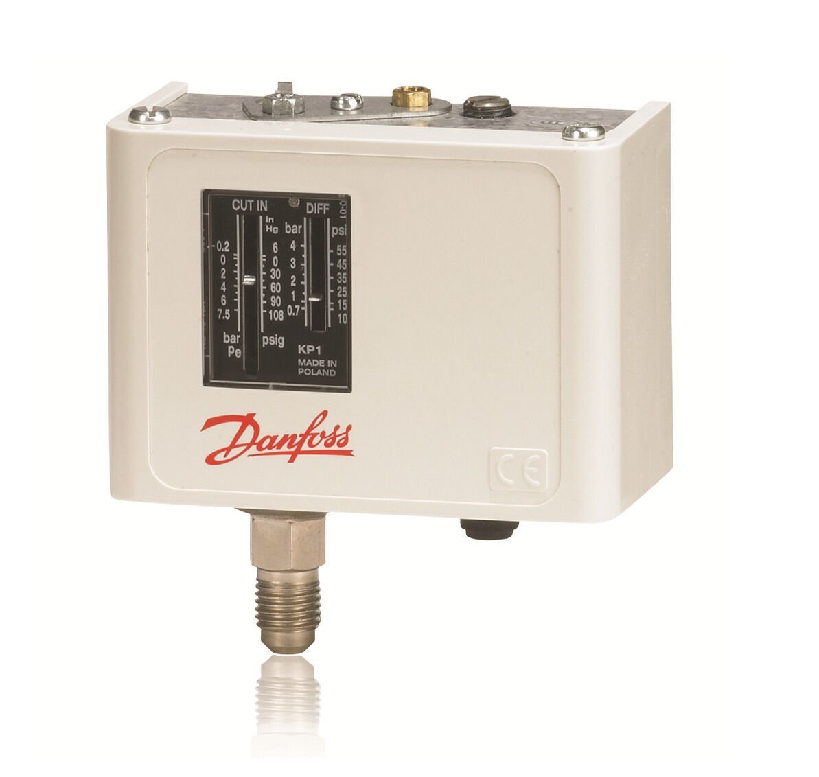 Danfoss KP1 Basınç Prosestat -0,2-7,5bar