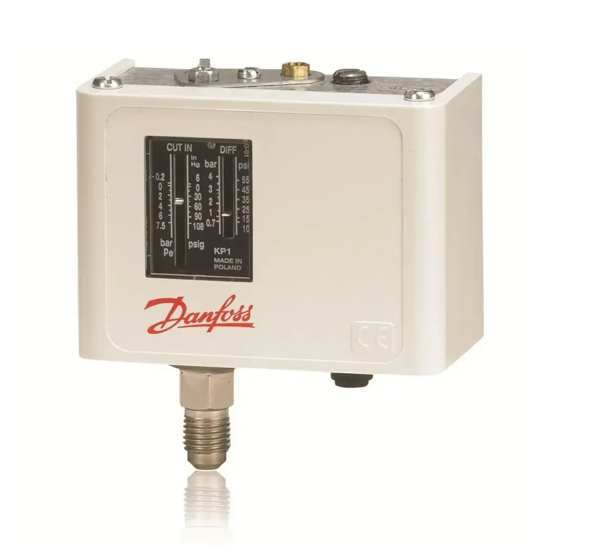 Danfoss KP1 Basınç Prosestat -0,2-7,5bar