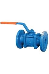 Termo Tam Geçişli Küresel Vana, PN 16 GG25 Pik Flanşlı