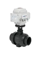 220V AC Electric Actuator U-PVC Ball Valve