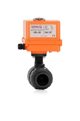 220V AC Electric Actuator U-PVC Ball Valve