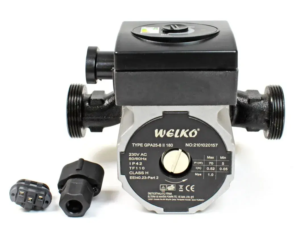 GPA25-8 ll 180MM WELKO 1'' Sirkülasyon Pompası Frekans Kontrollü (PVO-26 MUADİLİ)