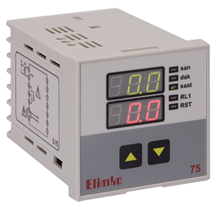 ELİMKO SAYISAL ZAMAN RÖLESİ TİP E.75.B.1.2.0 220V.AC.