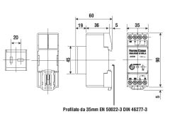 Fantini Cosmi A04M (Manuel) Elektronik Kontakt Kutusu